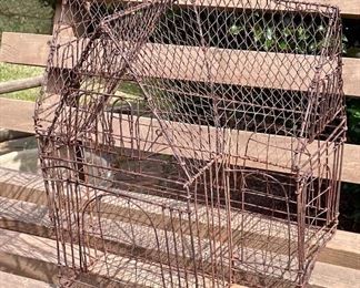 Item 186:  Vintage Wire House - 15":  $38