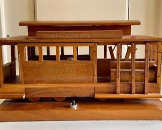 Item 196:  Powell & Mason Streets Trolley Light: $14