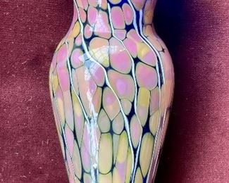 Item 204:  Blown Glass Wall Pocket - 6.5": $32