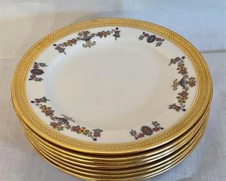 Item 227:  Set of 7 Lenox Dessert Plates:  $45