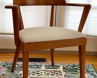 Item 251:  Heywood Wakefield Armchair - 26.5"l x 17"w x 29.75"h:  $145