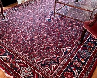 Item 279:  Large Hand Knotted Oriental Rug - 103" x 154":  $595