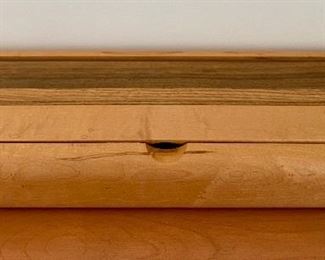 Item 283:  Handcrafted wood box:  $35