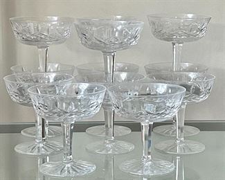Item 338:  (12) Waterford Crystal Coups/Sherbert sold in sets of 4: $125 for 4