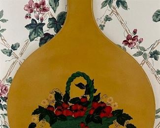 Item 347:  Kitchen Cutting Board measuring - 16.5" across by 24" tall: $28