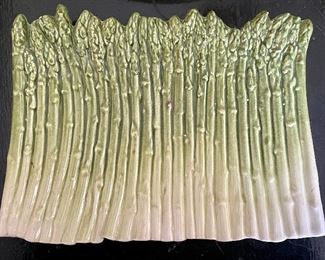 Item 359:  Asparagus Serving Tray: $20
