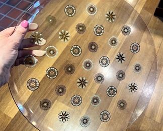 Item 397:  Vintage Platter with Embossed Design:  $24