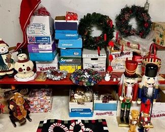 We have a large selection of vintage Xmas items at this sale.   