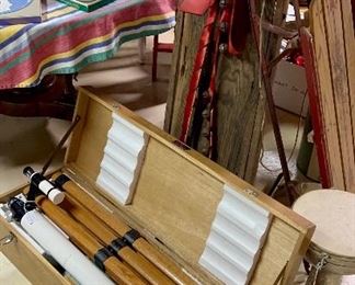 Basement treasures galore!  All priced at the sale.