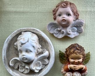 Item 417:  (3) Angel Cherubs:  $28