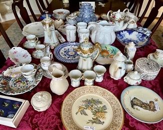 Assorted glassware all priced at the sale.  See you on April 30th & May 1st!