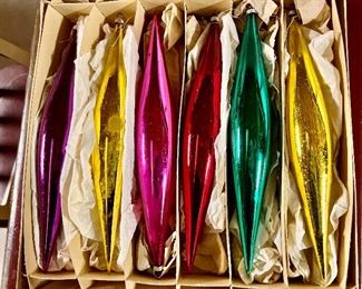 Vintage West German Xmas Decorations: $32