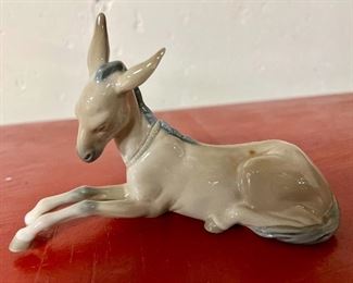 Lladro Donkey: $75