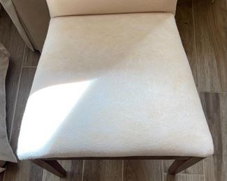 10pc Contemporary Dining Chairs	40. 5 x 18 x 20in high Seat Height: 19 inches	
