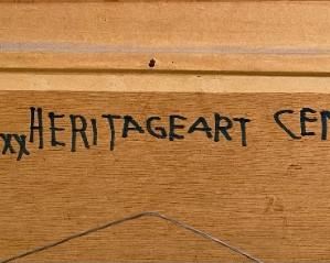 Original Art Demetrico Diego Woman with Tea Painting	Frame: 32 x 26Image: 23.75 x 18.75	
