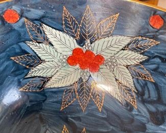 Overjoy Hong Kong Porcelain Bowl	9in H  x 14in diameter	
