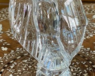 Vintage Baccarat (France) Clear Crystal Glass Napoleonic Eagle Figurine Signed	7 x 5 x 2.5in	HxWxD
