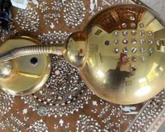 Gold Office Gooseneck Lamp FIRSTLIGHT Holland		
