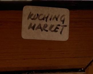 Original Art Asian Man Watercolor Painting	Frame: 24.25 x 20IN Image: 17.25 x 13in	
