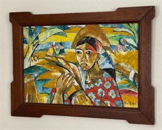 Original Art Belligioz	Frame: 22.5 x 31.5  Image 16.25 x 25	
