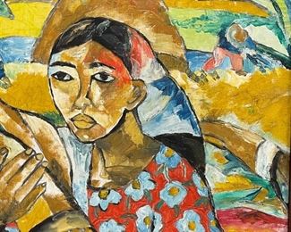 Original Art Belligioz	Frame: 22.5 x 31.5  Image 16.25 x 25	
