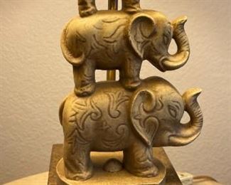 Stacked Elephant Lamp	27 x 17 diameter	
