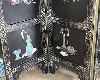 Chinese 6 Panel Screen Room Divider	72 x 96in	
