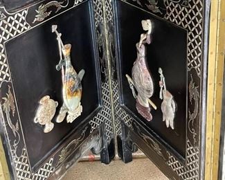 Chinese 6 Panel Screen Room Divider	72 x 96in	
