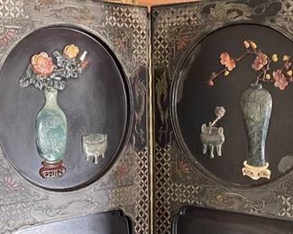 Chinese 6 Panel Screen Room Divider	72 x 96in	
