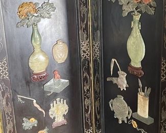 Chinese 6 Panel Screen Room Divider	72 x 96in	
