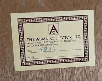 Original Art Tahidi	Frame: 23x19.5in	
