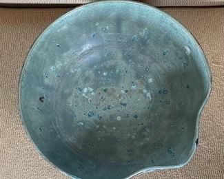 Japanese Ceramic Bowl	5in H x 12.25in diameter	
