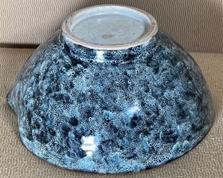 Japanese Ceramic Bowl	5in H x 12.25in diameter	
