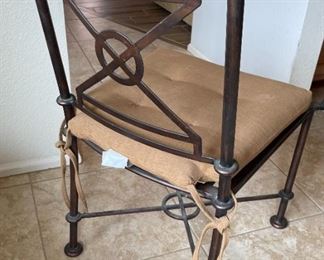 4pc Iron Chairs	34  x 19 x 22in	HxWxD
