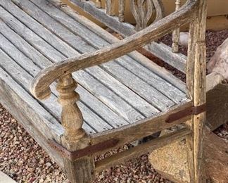 Rustic Bench	37 x 63 x 23in	HxWxD
