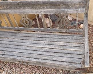 Rustic Bench	37 x 63 x 23in	HxWxD
