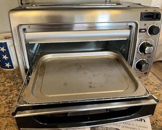 Hamilton Beach 2-in-1 Combination Oven & Toaster	10” x 17.5” x 11.5”	
