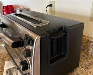 Hamilton Beach 2-in-1 Combination Oven & Toaster	10” x 17.5” x 11.5”	
