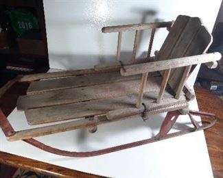 WOOD SLED