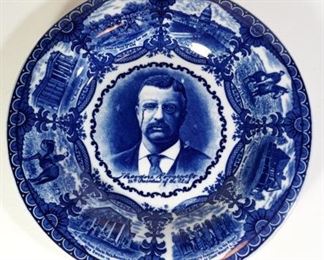 T ROOSEVELT PLATE