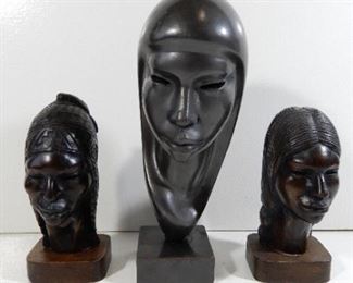 WOOD BUSTS