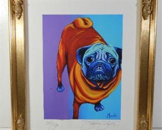 MANDIS FRAMED PRINT