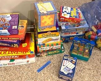 Miscellaneous board games $4.00 each except those specifically Labeled