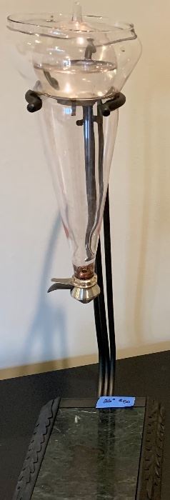 26" table top decanter $50 pending