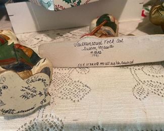 Vaillancourt Folk Art Christmas Figurines