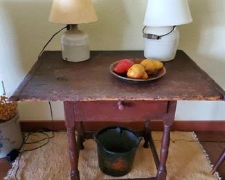 18th century tavern table 