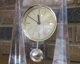 Crystal Mantle Clock