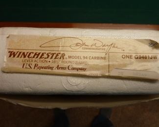 Winchester Lever Action Carbine (Mod# 94 32-40) John Wayne Commemorative