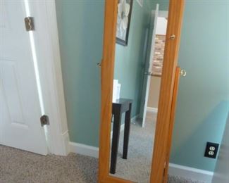 Maple Jewelry Armoire