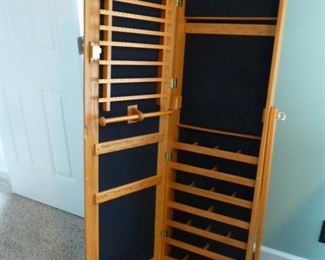 Maple Jewelry Armoire